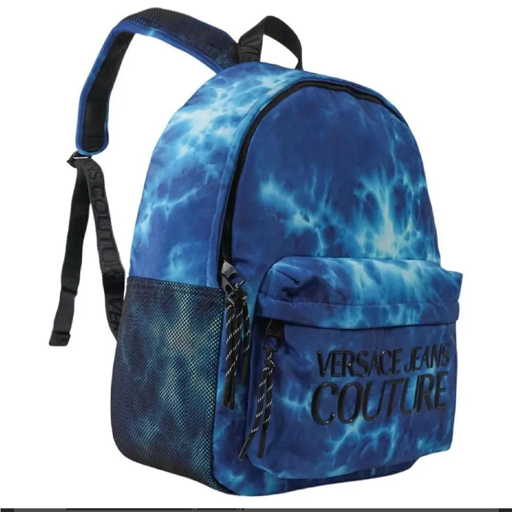 New Versace Jeans Couture Tie Dye Nylon Backpack/Dust bag is included